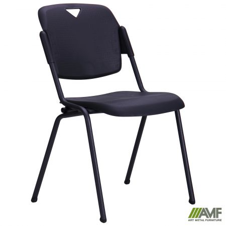 Стілець офісний AMF Рольф чорний пластик чорний (011420)